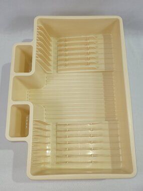 Rubbermaid 6054 Vintage Plastic Dish Drying Rack Space Saver